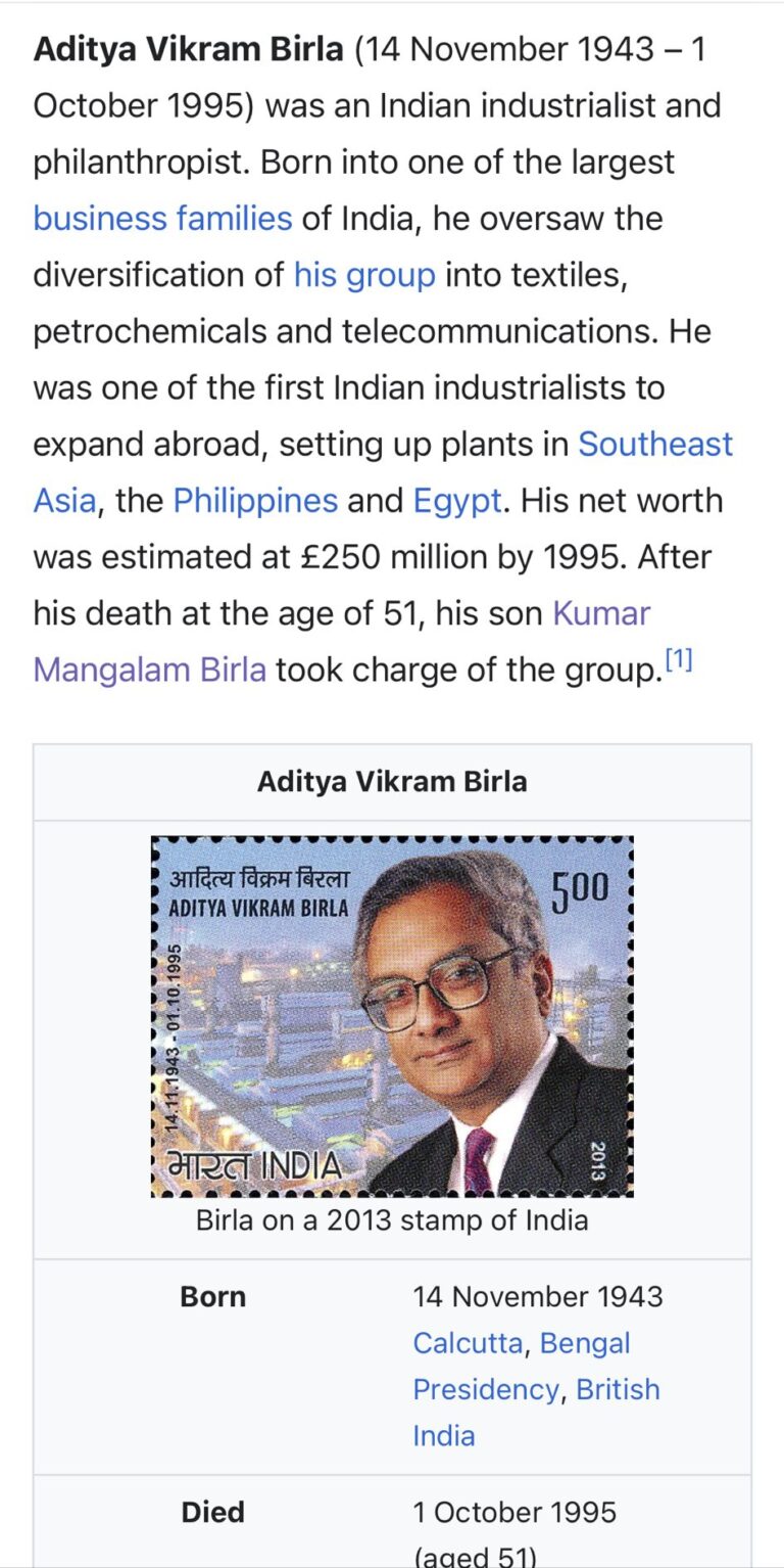 Aditya Vikram Birla