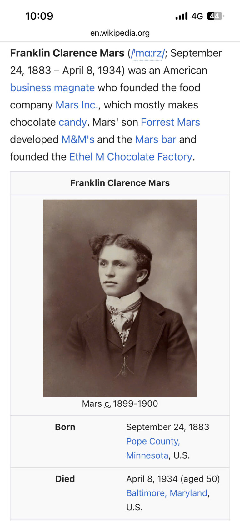 Franklin Mars