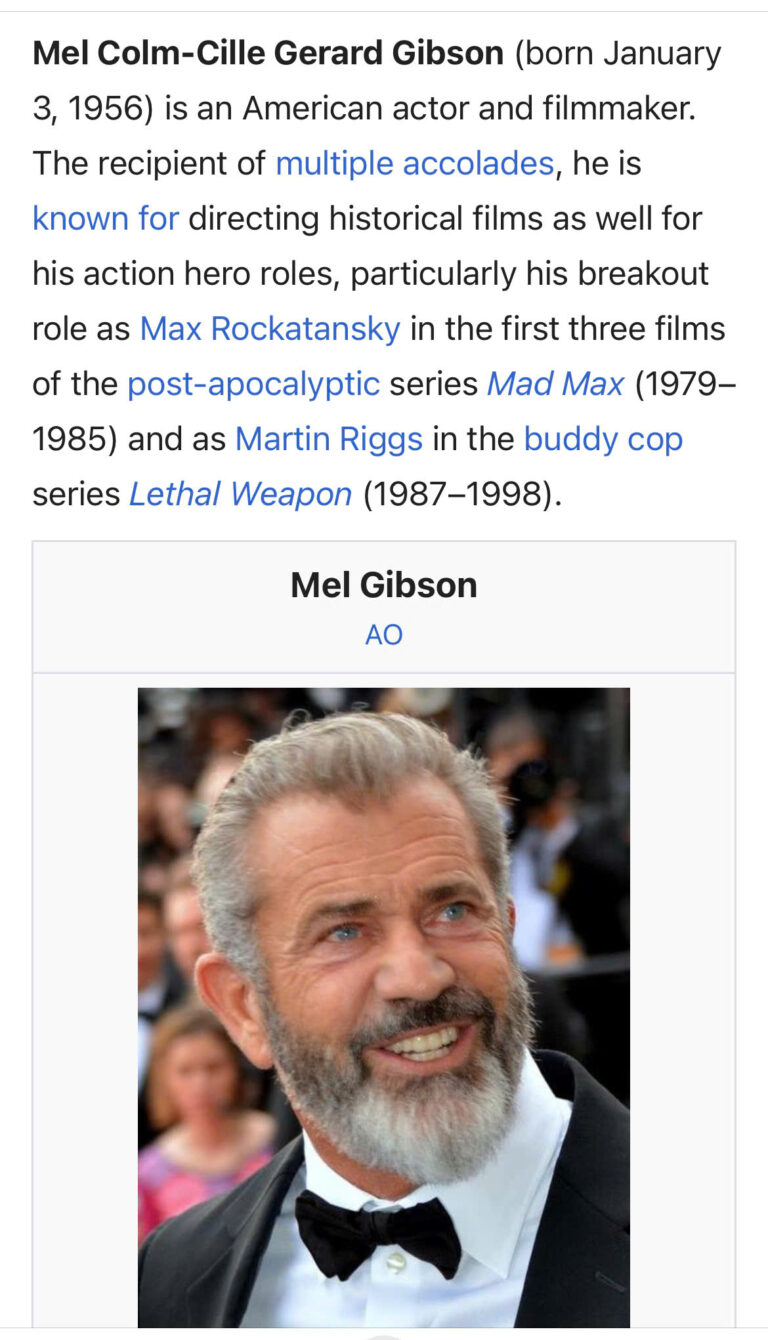Mel Gibson