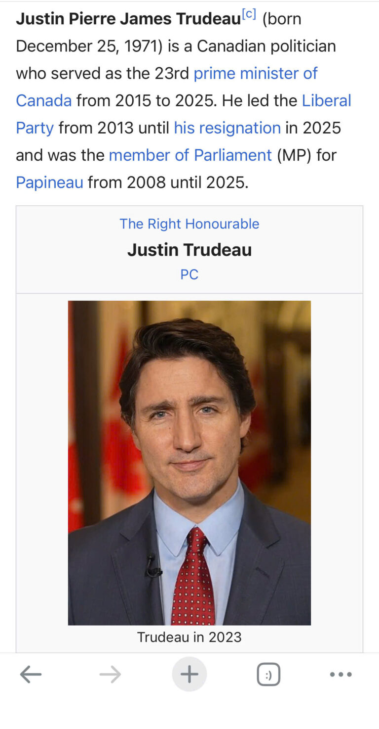 Justin Trudeau