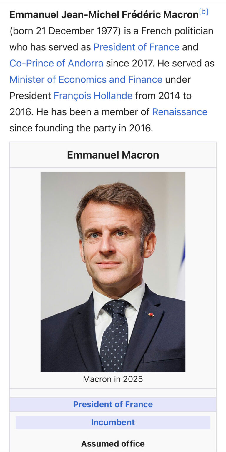 Emmanuel Macron