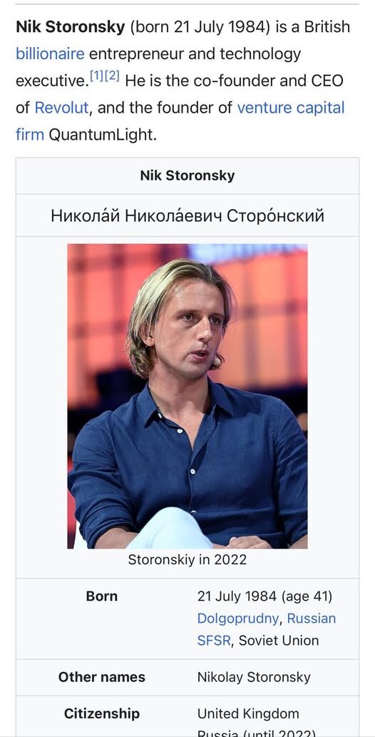 Nikolay Storonsky