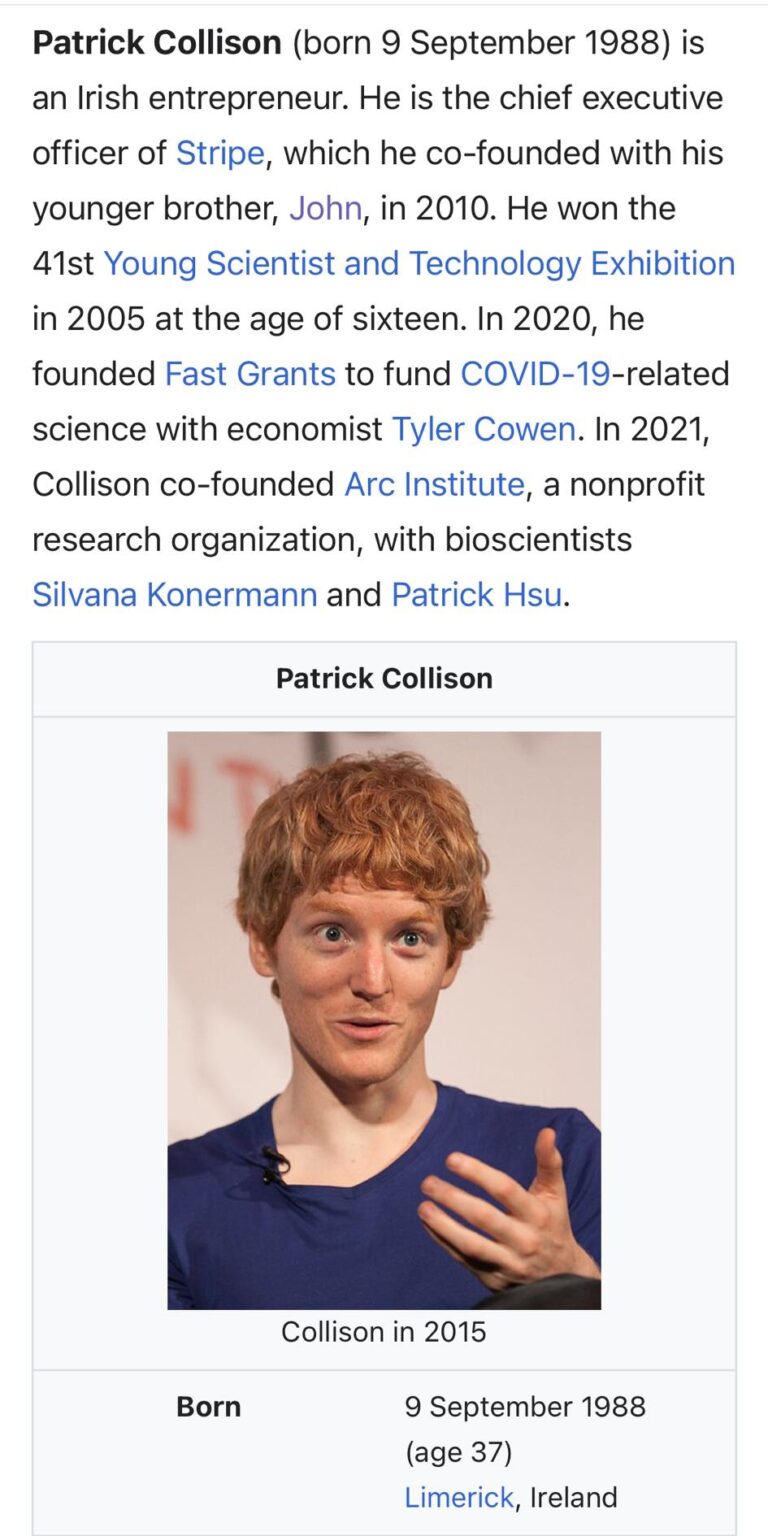 Patrick Collison
