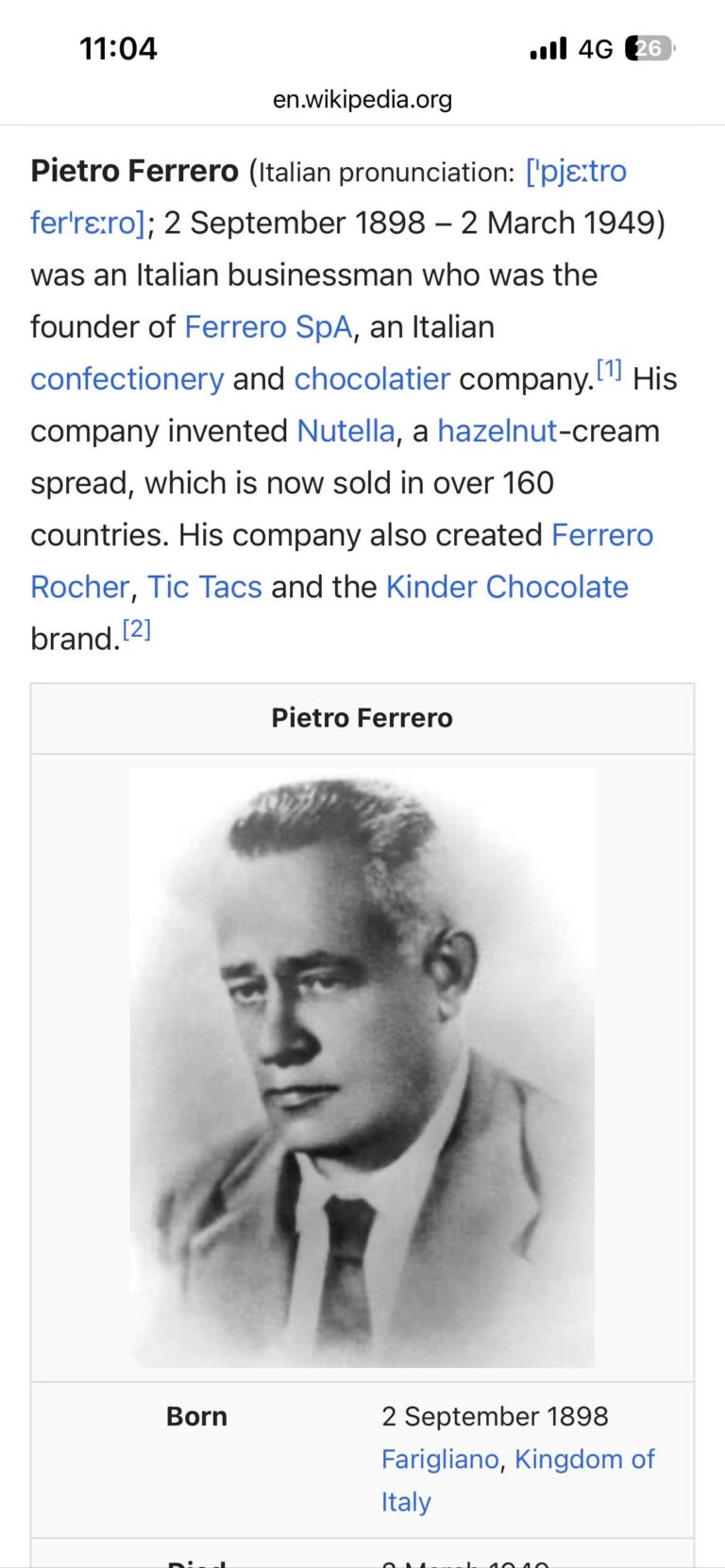 Pietro Ferrero