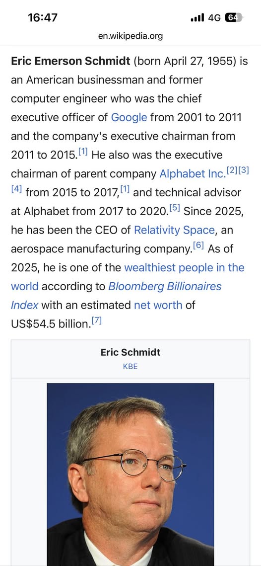 Eric Schmidt