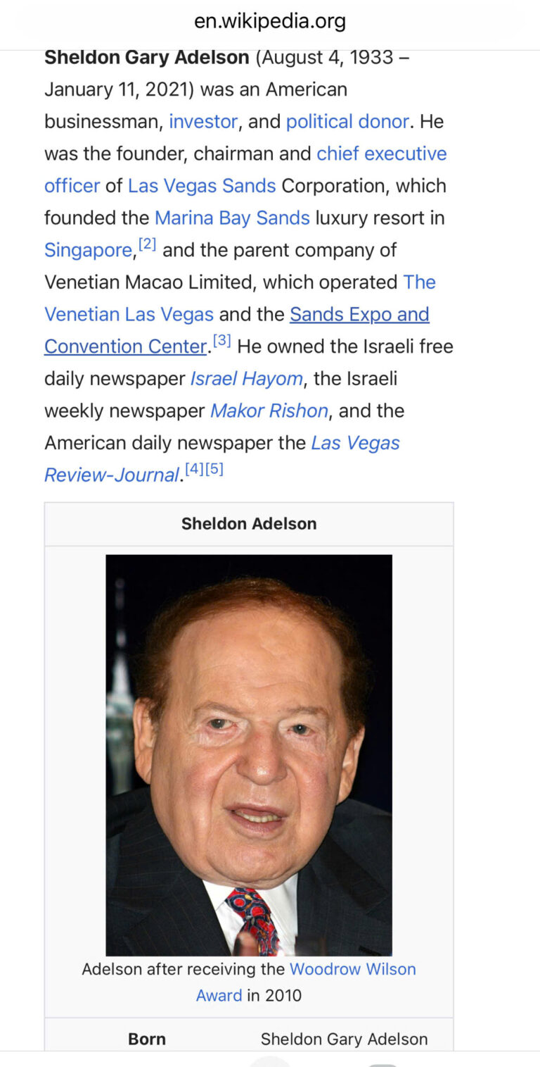Sheldon Adelson