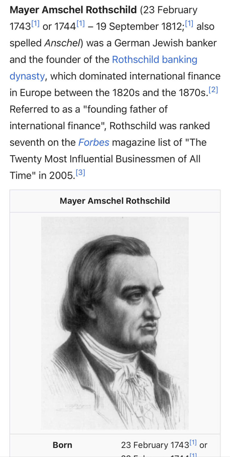 Mayer Rothschild