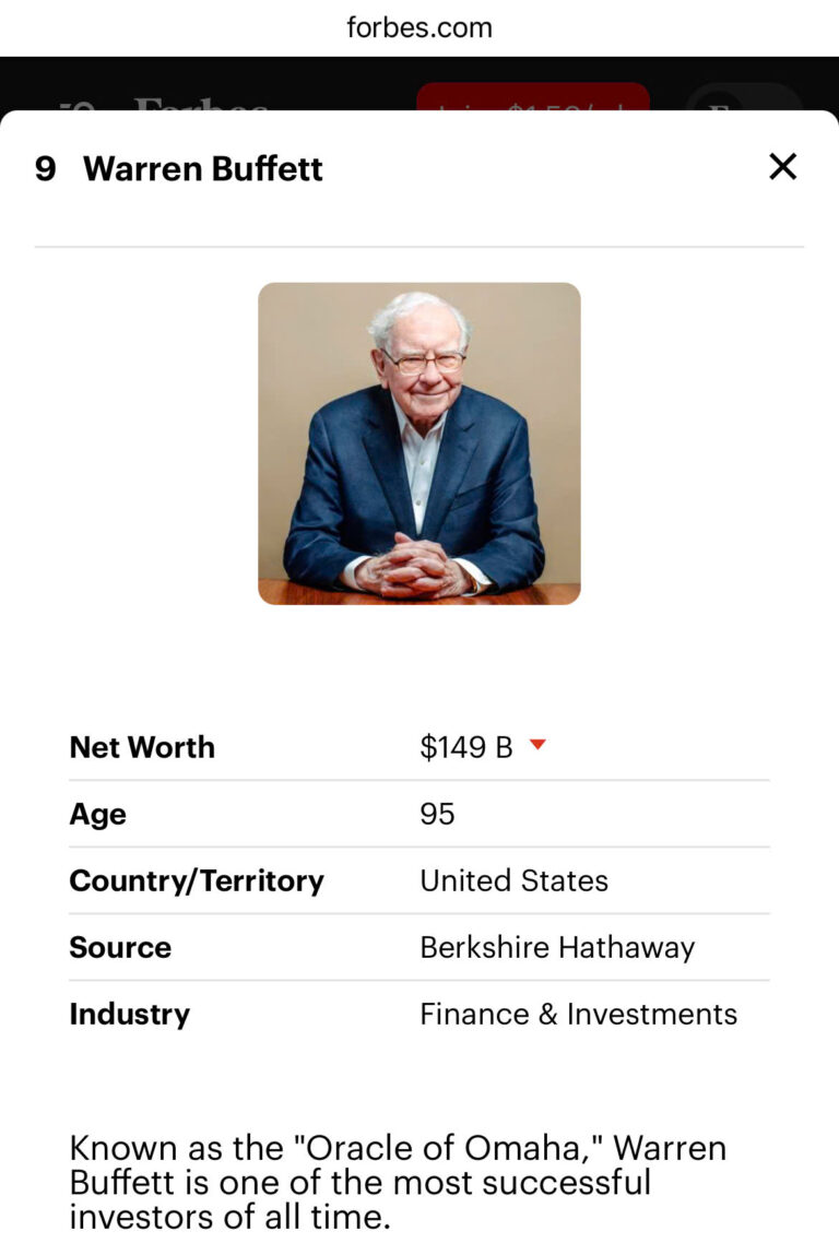 Warren Buffett