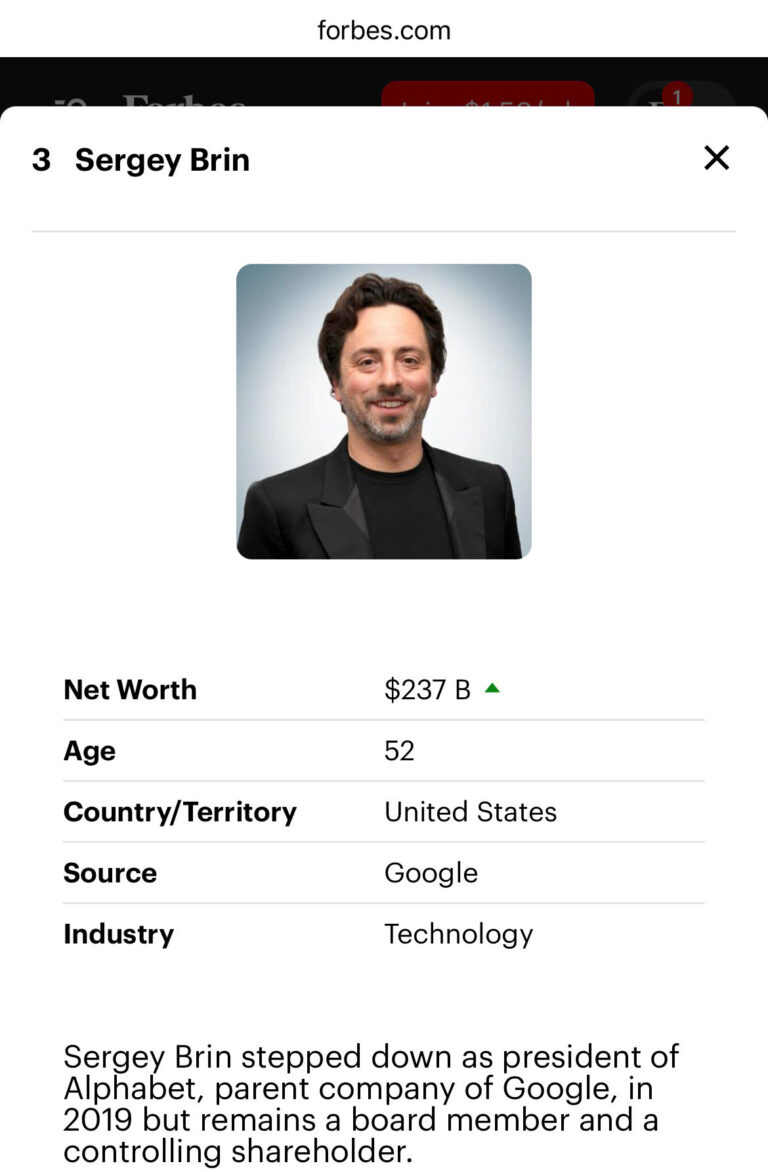 Sergey Brin