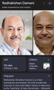 Radhakishan Shivkishan Damani